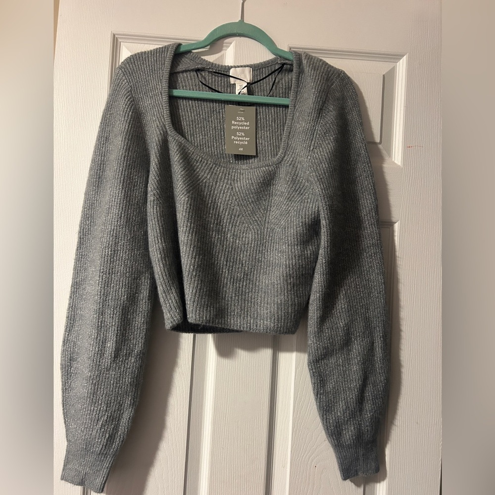 Cropped sweater